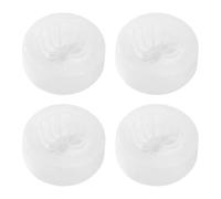 INOOMP Stampo per Baozi 4 Pezzi in Plastica Alimentare Trasparente, Modellatore per Panini al Vapore e Gnocchi, Strumento Cucina Facile da Pulire per Preparazioni Casalinghe