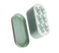 INOOMP Stampo per Ghiaccioli in Pp Verde 6 Griglie, Facile da Usare e Pulire, fare Gelati e Yogurt Fatti in Casa