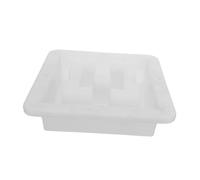 INOOMP Stampo per Mattoni Cavi in Cemento 20X20X6 CM, Cassero Riutilizzabile per Calcestruzzo, per Aiuole e Pareti Esterne, Resistente alle Intemperie