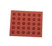 INOOMP Stampo Versatile in Silicone per Mattoni Miniatura Esagonali, Resistente Alte Temperature Modellazione Realistica per Parchi e Architetture in Miniatura