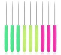 INOOMP Strumento per Cucire Punteruolo Ago per Tracciare, Set da 50 Pezzi Colorati (Rosa, Verde, Giallo) per Lavori Manuali di Cucito, Quilling e Decorazione Torte Colore Colore Casuale