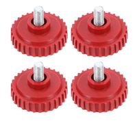 INOOMP Supporti Avvitabili per Piedini Bilancia Elettronica in Plastica Resistente, Set 4 Pezzi con Base Antiscivolo per Bilance da Cucina e Pesapersona, Accessori Stabili per