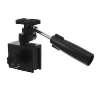 INOOMP Supporto in alluminio per finestrino auto per | Filettatura 1/4-20, angolo regolabile, cuscinetti protettivi in gomma, ideale per il birdwatching e l'osservazione