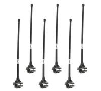 INOOMP Supporto per Asta Portabandiera Manubrio Bici 6 Pezzi, Espositore Bandiera per Sicurezza Ciclisti, Compatibile Biciclette da Corsa e Moto da Cross, per Esterni e Decorazioni Patio