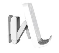 INOOMP Supporto per Cellulare da Parete in Metallo e Abs, Design Semplice alla Moda, Facile Installazione, per Guardare Film e Mantenere la Stanza Ordinata