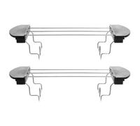 INOOMP Supporto Pulire p e da Acciaio Inossidabile per in Toast 2pezzi Porta Resistente Facile Pane Forno e Tostapane in Cucina
