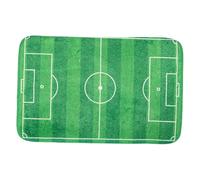 INOOMP Tappetino da calcio per tappetino gaming roba da calcio giocattoli da calcio per ragazzi Mini Soccer Foosball da tavolo tappetino da campo da calcio Poliestere Verde