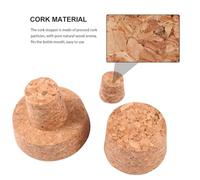 INOOMP Tappi di Sughero Conici per Bottiglie Set da 30 Pezzi 4 Misure Diverse, Accessori per Vino, Birra e Olio, Coperchi di Tenuta per Uso Domestico e Feste