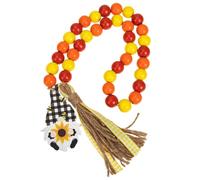 INOOMP Tassel String Decor in con Perline per Parete da Appendere per Festival e Regali Decorazione con Gnome e Ghirlanda Facile da Installare e