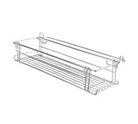 INOOMP Tavolo Da Campeggio Con Cesta Appendibile Organizer Multifunzionale Per Bbq e Picnic Accessorio Pratico Per Outdoor Con Supporto Stabile e Spazio Aggiuntivo