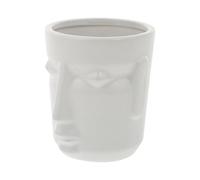 INOOMP Tazza in Ceramica Scultura Sacra per Cocktail e Caffè | Bianco, Superficie Liscia e Stile Creativo, Uso per Bevande Calde, Tavolo e Ufficio