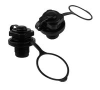 INOOMP Valvola Gonfiaggio per Canoa in Aria Pezzi 2 e Kayak Gonfiabile PVC Nera Funzione Efficiente di Sgonfiaggio per Sport Acquatici e Avventure Outdoor