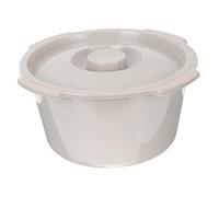 INOOMP Vaso da Notte Coperchio e Secchio per Urina Portatile in Plastica Robusta, Sputacchiera Sigillante per Anziani, Disabili e Uso Domestico e Ospedaliero, Compatto e Facile da Pulire