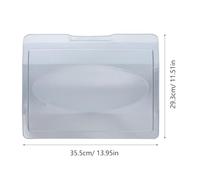 INOOMP Vassoio Raccolta Briciole: Teglia da Forno 35L 35x29cm in Ghisa - Sostituto Vaschetta Percottura - Piatto per Pane per Forno Tostapane