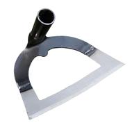 INOOMP Zappetta da Giardino in Acciaio al Manganese Attrezzo Agricolo Multifunzione Leggero e Resistente per Diserbo Allentamento del Terreno e Semina Strumento Hollow Ergonomico per Orto