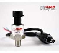 Inossidabile 100PSI Olio Combustibile Aria Pressione Sensore Connettore Codino