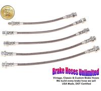 Inossidabile Freno E Tubo Frizione Set Per Datsun 240Z - 1970 1971 1972 1973