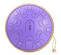 Inossidabile Strumento a Percussione,Steel Pan Steel Tongue Drum con Music Book e Rich Accessori per Yoga, Meditazione, Intrattenimento, Raduno,Di Pratica (Color : A)