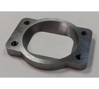 Inossidabile T3 Undivided A 3.0 " Pollici Ingresso Turbo Flangia Transition 1/2
