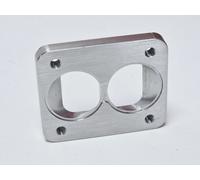 Inossidabile T4 Divided A 2.0 " Pollici Doppio Ingressi Turbo Flangia Transition