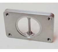 Inossidabile T6 Divided Turbo Ingresso Flangia A 2.5 " Sch 40 Tubo Adattatore