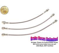 Inossidabile Tubo Freno Set Chevrolet Camaro 1972