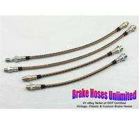 Inossidabile Tubo Freno Set Chrysler Città E Paese - 1956