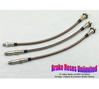 Inossidabile Tubo Freno Set Chrysler Città E Paese - 1963 1964 1965