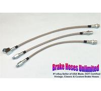 Inossidabile Tubo Freno Set Ford Torino 1968 1969 1970 1971,Tranne Sw - Ant Drum