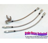 Inossidabile Tubo Freno Set Ford Torino 1972 1973 1974, Con 351, 400, 429, 460