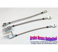 Inossidabile Tubo Freno Set Ford Torino Stazione Wagon 1968 1969 1970 1971, Disc