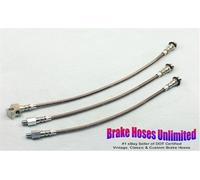 Inossidabile Tubo Freno Set Ford Torino Stazione Wagon 1968 1969 1970 1971, Drum