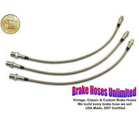 Inossidabile Tubo Freno Set Hudson Super Sei, Serie 82 - 1938