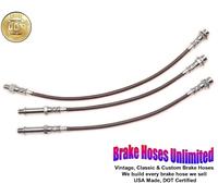 Inossidabile Tubo Freno Set Oldsmobile Starfire, 1961 1962
