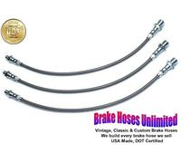 Inossidabile Tubo Freno Set Plymouth Valiant 1961 1962 1963 1964