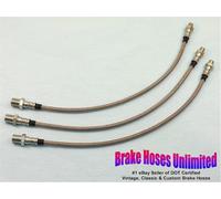Inossidabile Tubo Freno Set Studebaker Comandante 1935 1938