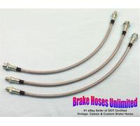 Inossidabile Tubo Freno Set Studebaker Comandante 1958