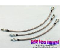Inossidabile Tubo Freno Set Studebaker Comandante 1964 1965 1966 - Tutti Modelli