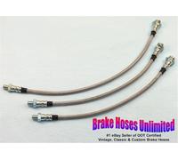 Inossidabile Tubo Freno Set Studebaker Comandante 1964 1965 1966 - Tutti Modelli