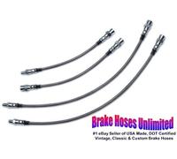 Inossidabile Tubo Freno Set Volkswagen Super Beetle, Autostick 1971 1972 1973