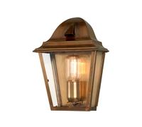 Inossidabili Ottone Wandleuchte Esterno IP44 Vintage Design a Mano Clive Lampada