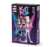 inoua Kat Pop - Gioco di carte K-Pop per creare coreografie, scegliere abiti e ottenere piaccioni, gioco da tavolo per gli amanti del K Poo e i Gattini, +8 anni