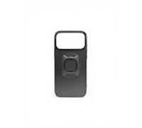 Inov Paris Cover per telefono compatibile con iPhone 17 a 17 Pro Max con supporto compatibile sistema Quad Lock per Quad Moto e Bicicletta, nero e grigio, protezione per Moto Quad Bike (IPHONE 17 AIR)