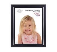 Inov8 53 - Cornice per Foto, in plastica, 40 x 30 cm, Colore: Nero, plastica, Nero, 2 Pezzi