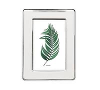 Inov8 Framing Cornice portafoto placcata in argento resistente all'ossidazione, design a bordo stretto, per foto da 6,5 x 9 cm