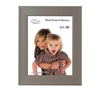 Inov8 Framing Cornice portafoto realizzata nel Regno Unito, grigio scuro, 22,7 x 15,