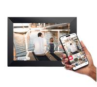 Inov8 Framing Smart WiFi 10.1 Inch High Res 32GB Touch Screen Digital Picture Frame con Frameo. Invia & Condividi 100 Foto/Video tramite iOS & Android Dispositivi da qualsiasi luogo. Cornice smussata