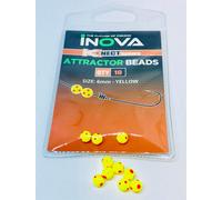 Inova Inova Attractor Beads Yellow 6mm