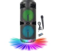 INOVALLEY KA03-XXL Altoparlante Karaoke 450 W Bluetooth V5.0 LED 2x8