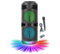 INOVALLEY KA03-XXL - Altoparlante Karaoke - Bluetooth V5.0 - 450 W - Nouvo